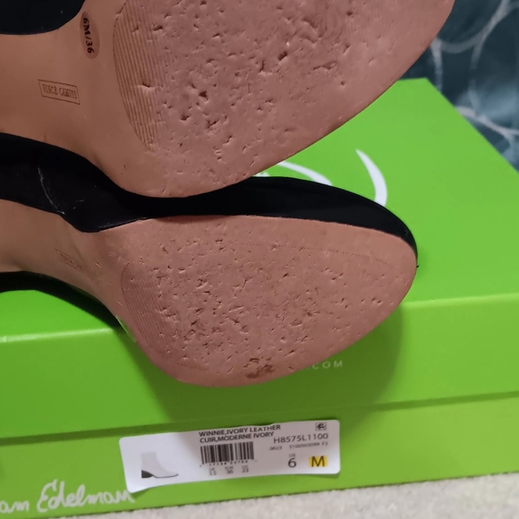 Vince Camuto tall leather boots in dark brown - Picture 5 of 5